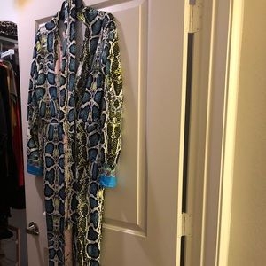 Plus size Snake skin Jumpsuit xxl